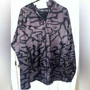 Under Armour Black and Gray Camouflage Jacket